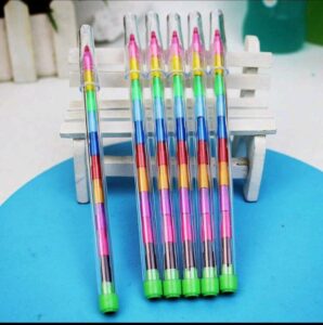 Rotuladores en bloque de colores